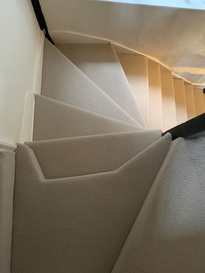 Carpet Installation on Stairs 3